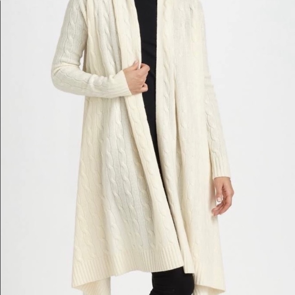 Ralph Lauren cable knit cardigan - Picture 3 of 3